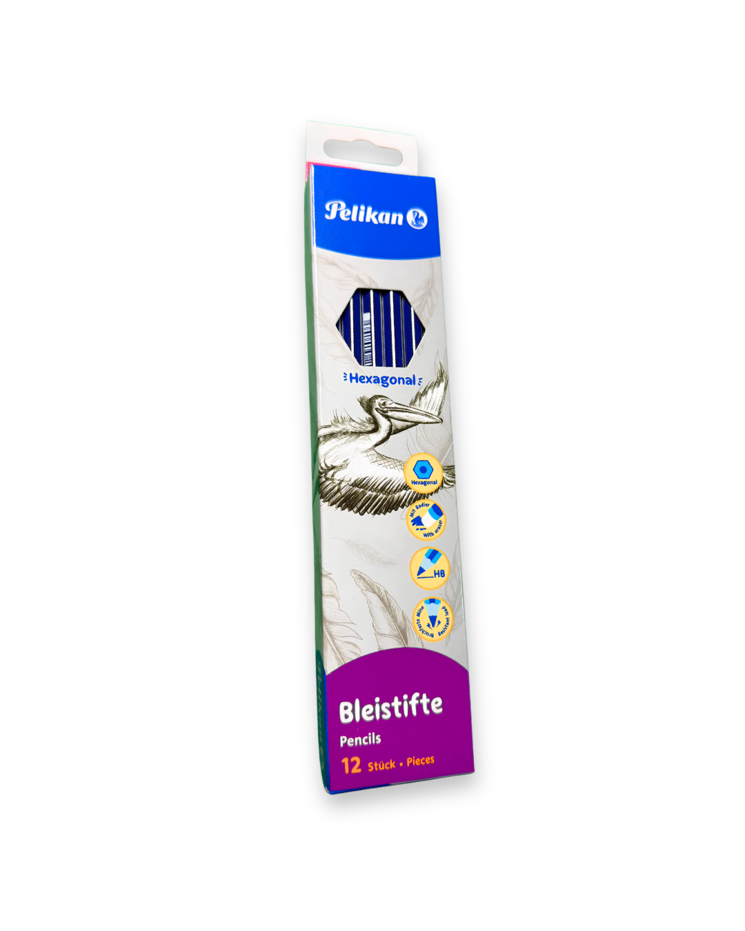Pelikan Bleistifte Hexagonal Graphite Pencils HB – Pack of 12