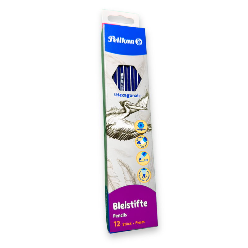 Pelikan Bleistifte Hexagonal Graphite Pencils HB – Pack of 12