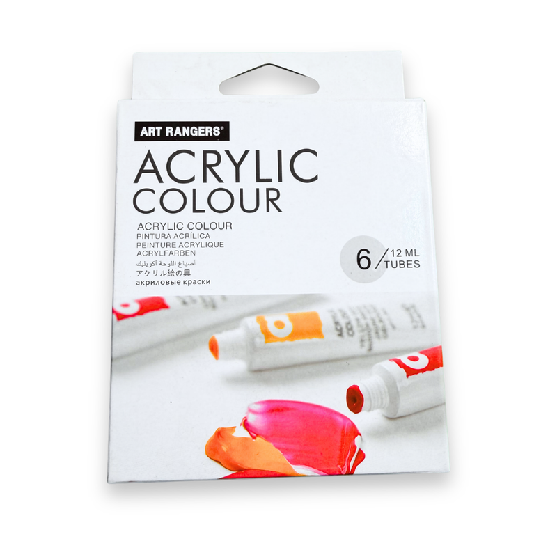 Art Rangers Acrylic Colour Set – 6 x 12ml Tubes