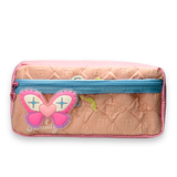 Premium Pastel Purple Quilted Butterfly Pencil Case – Aesthetic Large Capacity Pouch for Girls 4