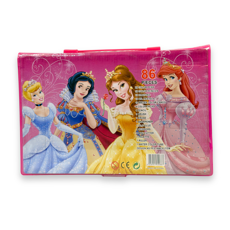 Disney Princess Art Set 86 Piece | Drawing Kit for Girls Pakistan