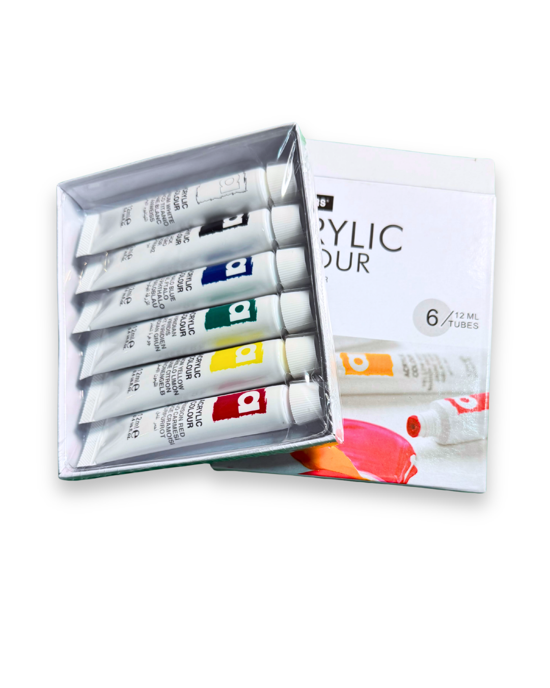 Art Rangers Acrylic Colour Set – 6 x 12ml Tubes
