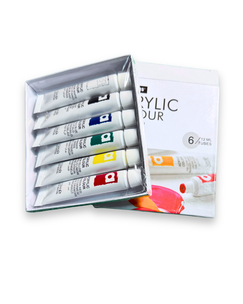 Art Rangers Acrylic Colour Set – 6 x 12ml Tubes
