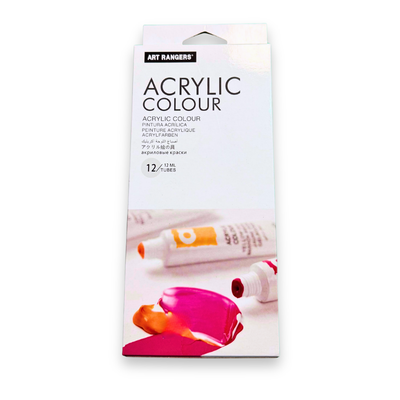 Art Rangers Acrylic Colour Set – 12 x 12ml Tubes