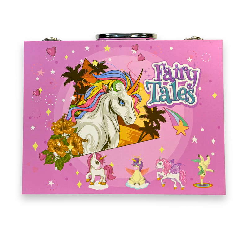 Fairy Tales Unicorn Art Set 145 Piece | Drawing Kit Girls Pakistan