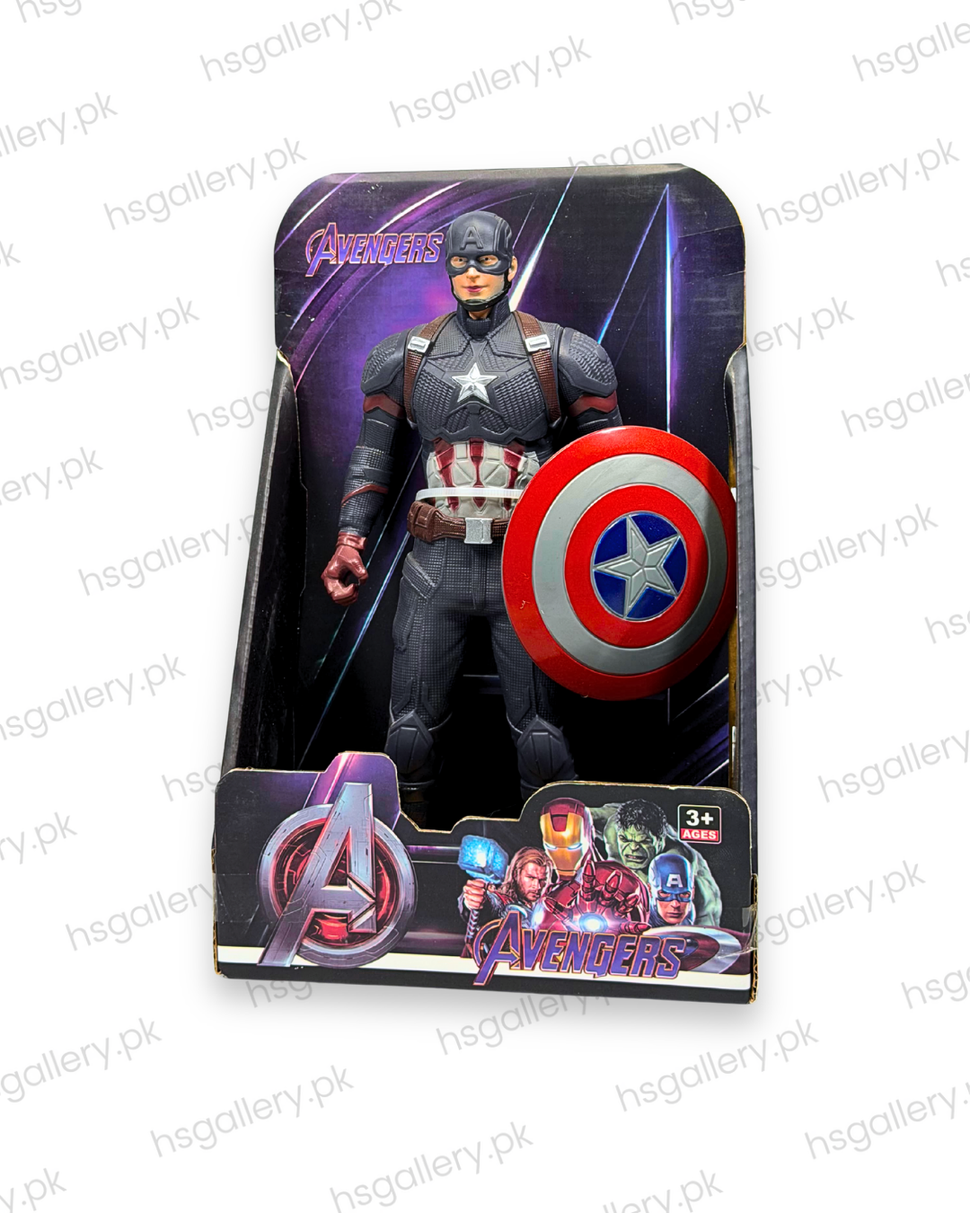Marvel Avengers Captain America Action Figure with Shield