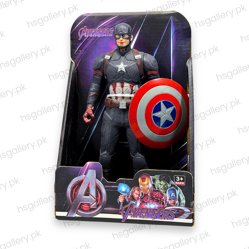 Marvel Avengers Captain America Action Figure with Shield