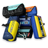 BRAVE Mountain Adventure Canvas Pencil Case with Toggle Lock – Multi-Layer Large Stationery Pouch | Yellow 4