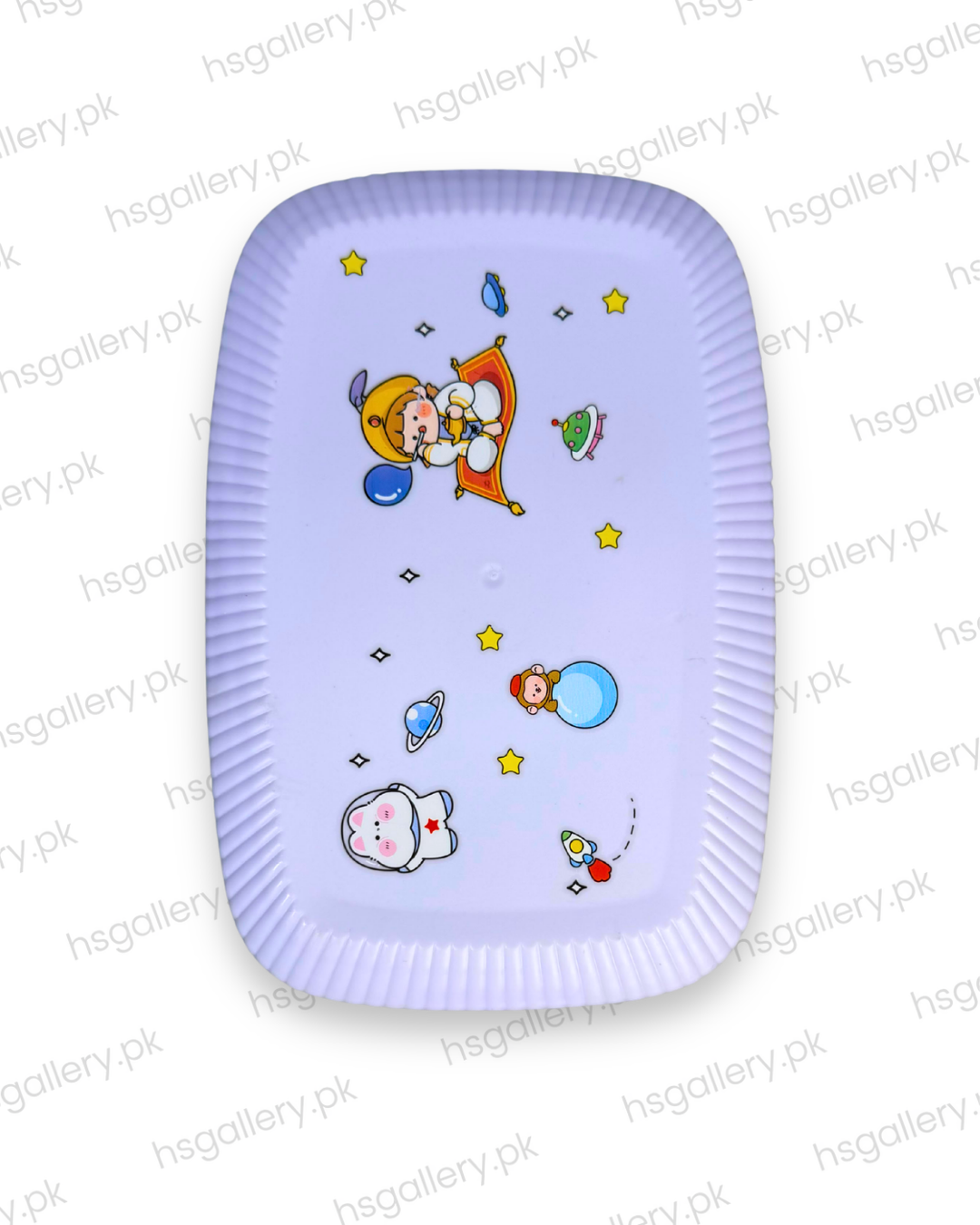 Cute Space Boy / Astronaut 2-Compartment Stainless Steel Lunch Box