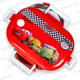 Disney Cars Stainless Steel Insulated Lunch Box with Sub-Box & Spoon 1