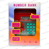 Electronic ATM Safe & Password Piggy Bank | RED 3