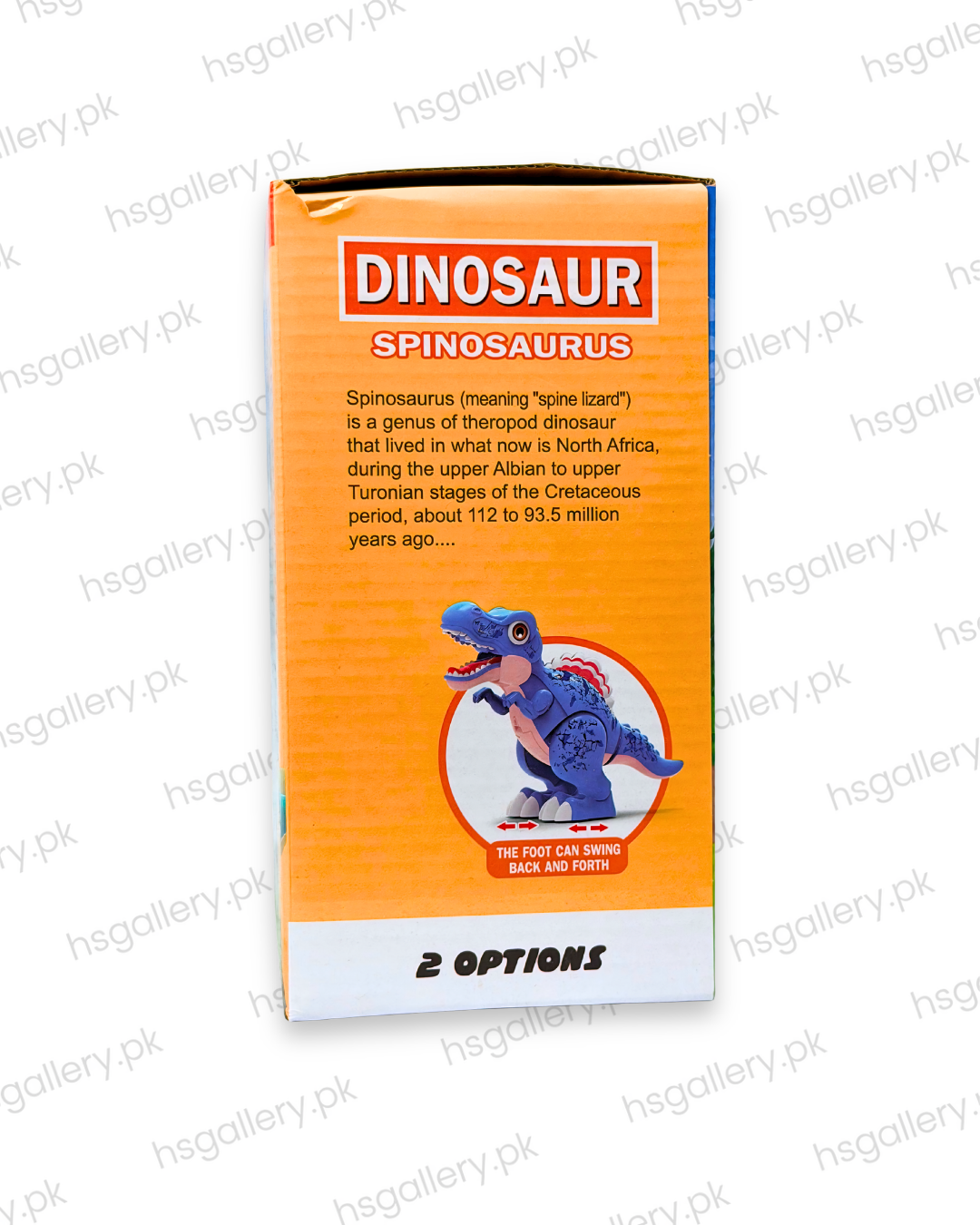 Interactive Electric Spinosaurus Dinosaur Toy with Lights & Roaring Sound