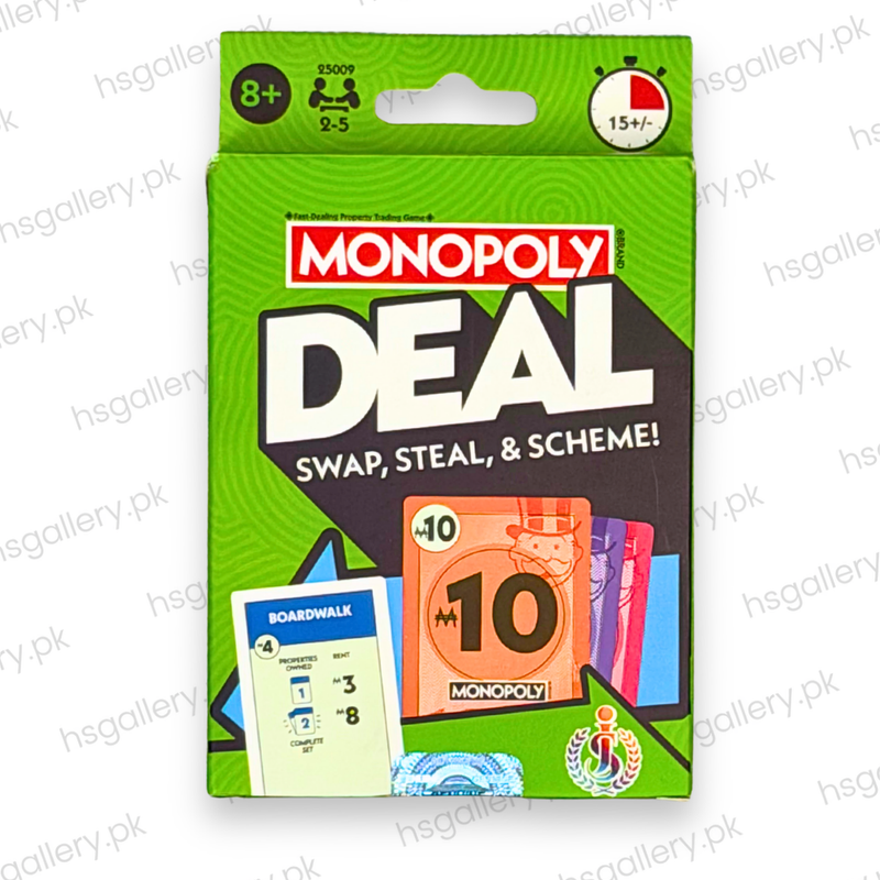 Monopoly Deal Fast-Dealing Property Trading Card Game