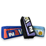 NAVY Premium Light Blue Canvas Pencil Case – Heavy Duty Large Capacity Pouch 5
