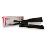 Deli Essential Medium Metal Stapler – Black (Model NO.: 0426 / E0426) 1