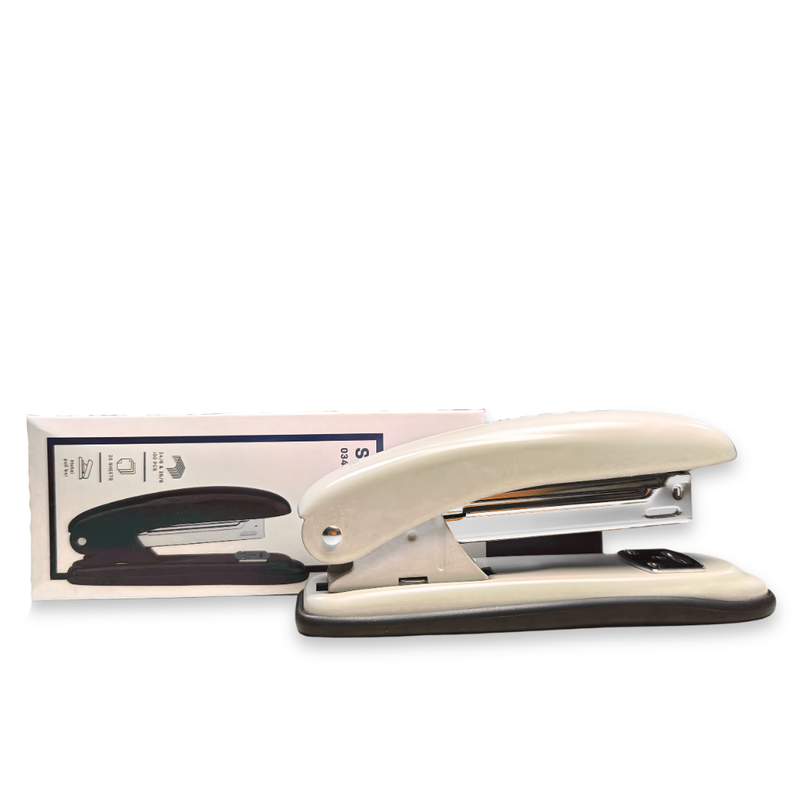 Deli Pro Ergonomic Full-Strip Metal Stapler (Model NO.: 0344 / E0344)