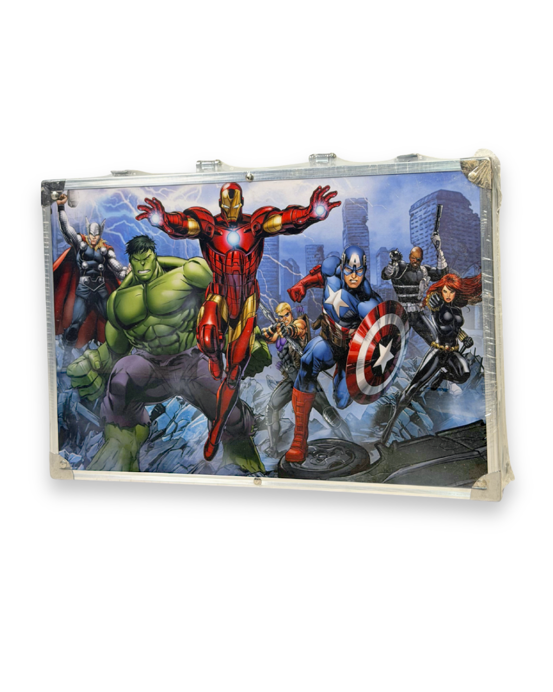 Marvel Avengers 145 piece art suitcase Iron Man Hulk Captain America Pakistan