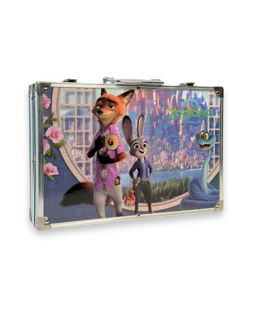 Zootopia 2 Disney 145 piece art suitcase aluminum case Nick Wilde Judy Hopps Pakistan