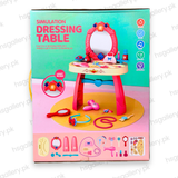 Kids Simulation Dressing Table Vanity Set with Lights & Music 2