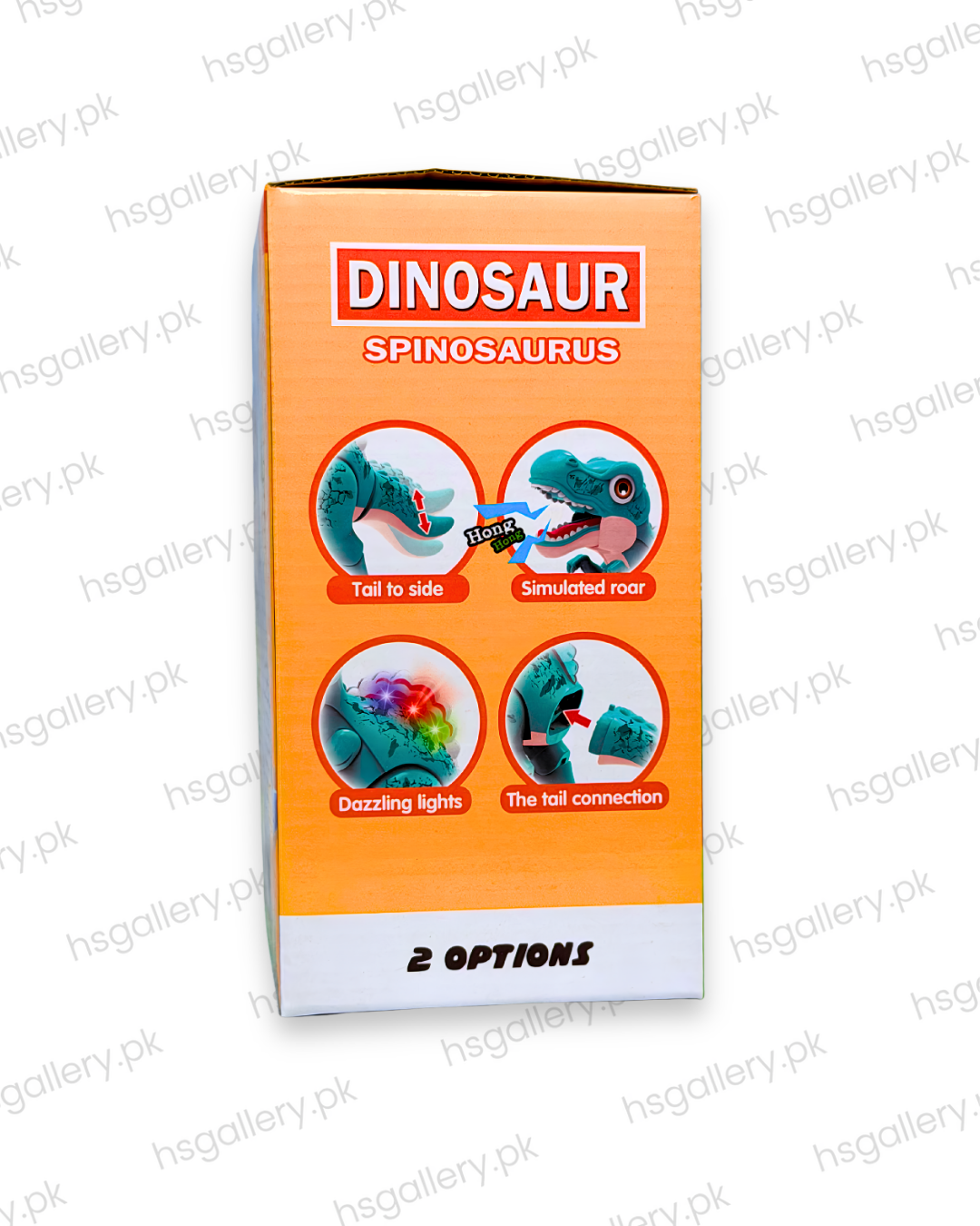Interactive Electric Spinosaurus Dinosaur Toy with Lights & Roaring Sound