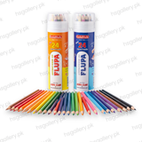 Goldfish Adventures of Flupa Colour Pencils Tube - Pack of 24 Assorted Colours 1