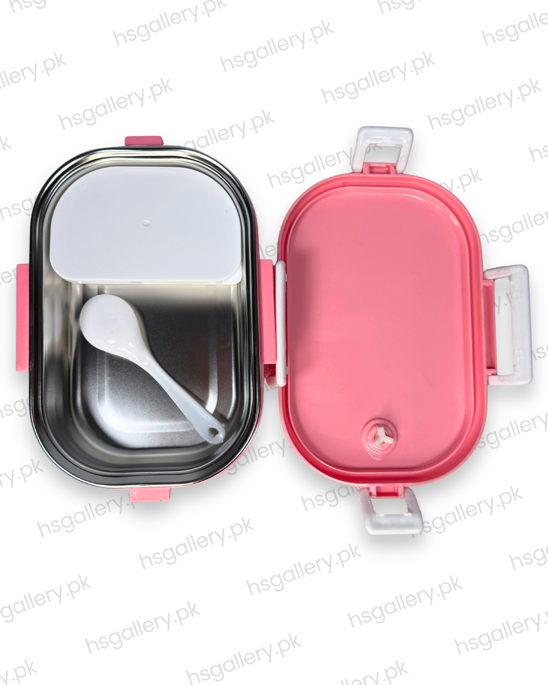 Hello Kitty Stainless Steel Insulated Lunch Box with Sub-Box & Spoon