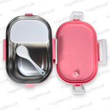 Hello Kitty Stainless Steel Insulated Lunch Box with Sub-Box & Spoon 2