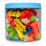 210 PCS Kids Educational Building Blocks Bucket Set 3