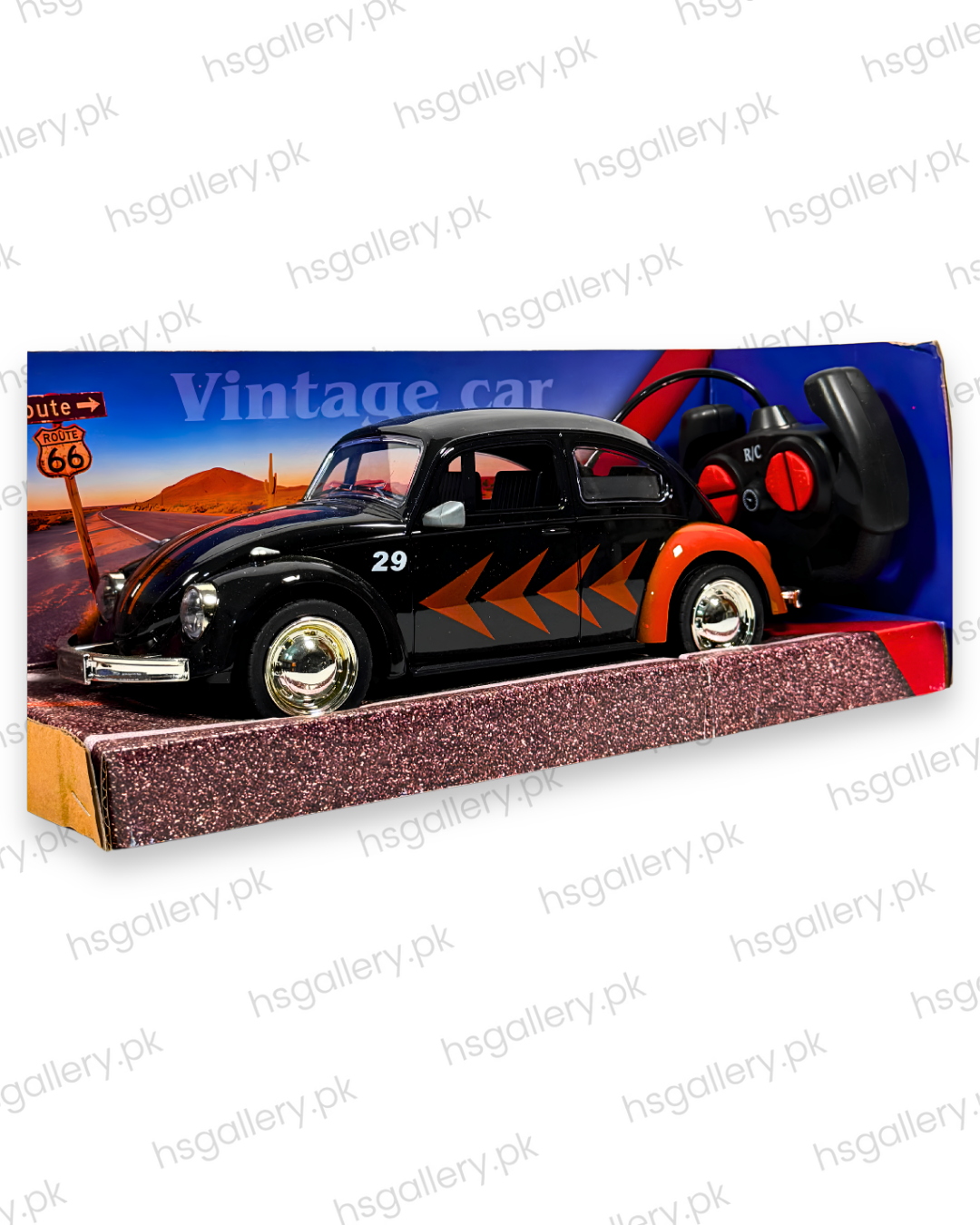 1:16 Scale Vintage Beetle RC Model Car (27MHz)