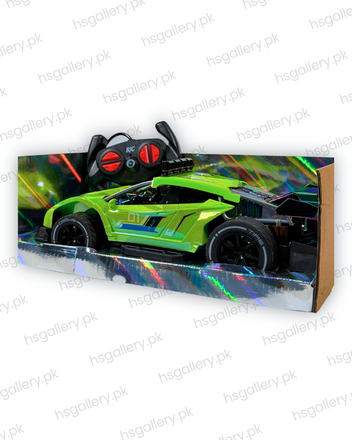 1:16 Scale Emulation Supercar RC Racing Vehicle (27MHz) Green