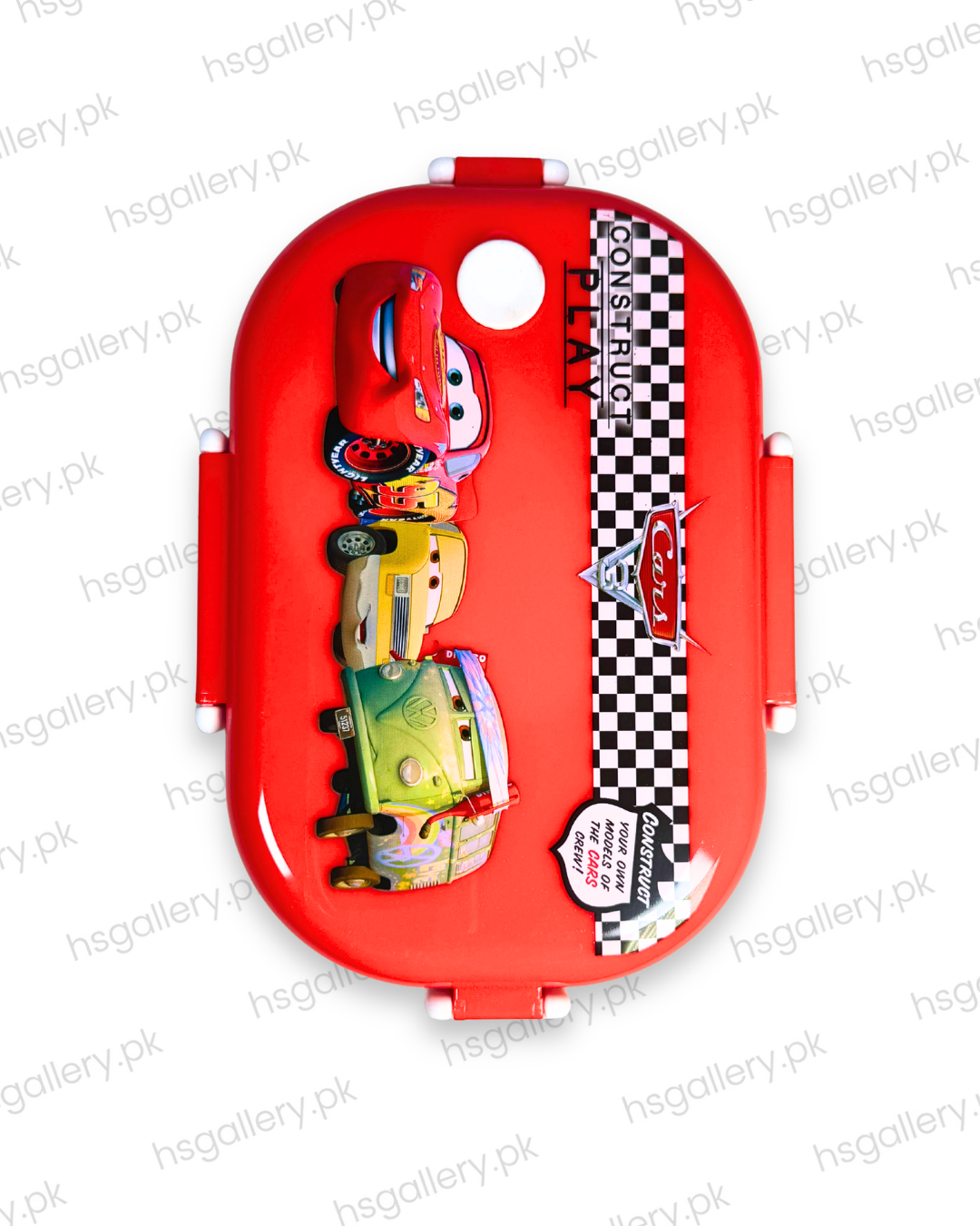 Disney Cars Stainless Steel Insulated Lunch Box with Sub-Box & Spoon