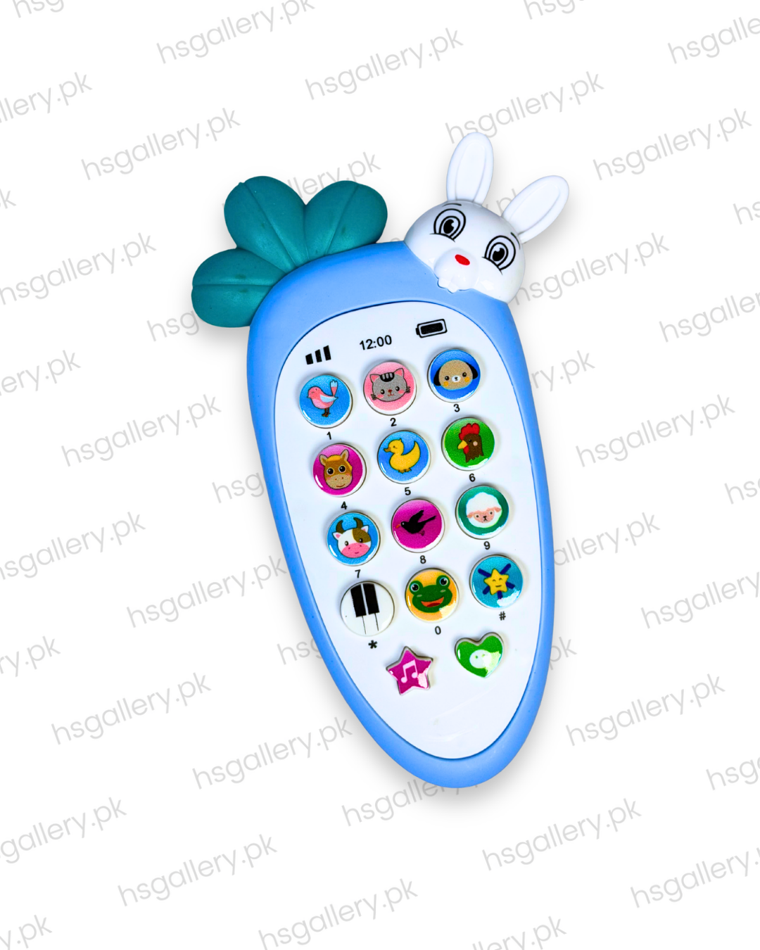 Intelligent Bunny Carrot Baby Musical Mobile Phone Toy