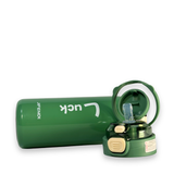 Jifendi Luck Steel Water Bottle | Flip Lid Bottle Pakistan | Green 3