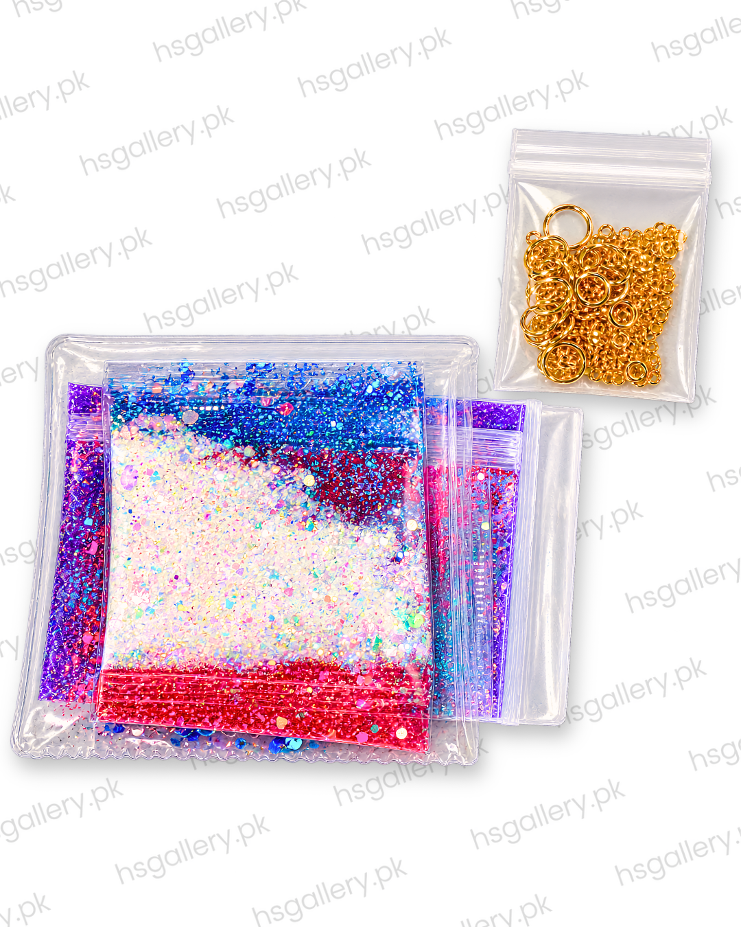 DIY Sparkle Resin Jewelry Craft Kit
