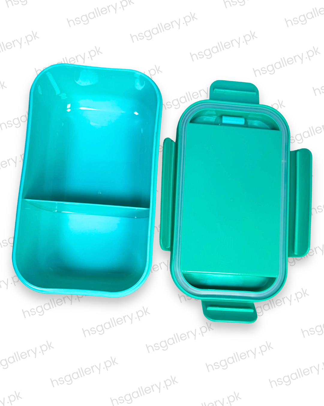 Cute Dinosaur 2-Compartment Bento Lunch Box with Cutlery