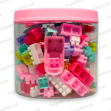 210 PCS Kids Educational Building Blocks Bucket Set 4