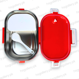 Disney Cars Stainless Steel Insulated Lunch Box with Sub-Box & Spoon 3
