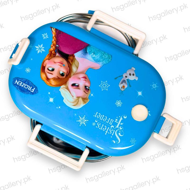 Disney Frozen Stainless Steel Insulated Lunch Box with Sub-Box & Spoon