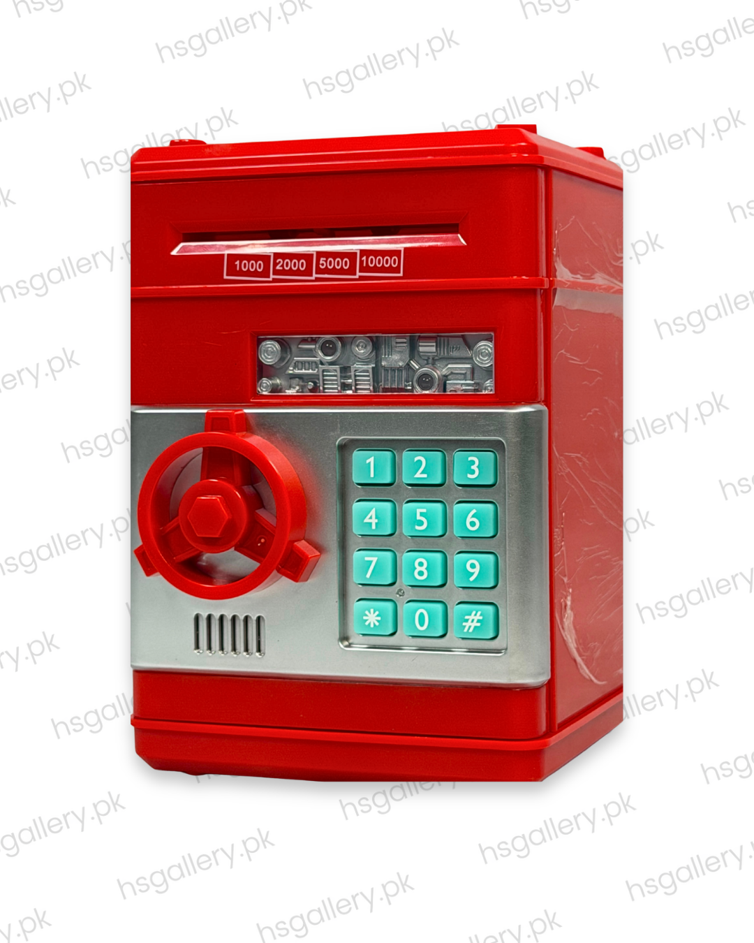 Electronic ATM Safe & Password Piggy Bank | RED
