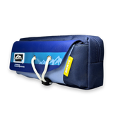 Brave Mountain Adventure Canvas Pencil Case with Toggle Lock  | Large Stationery Pouch | Navy Blue 3