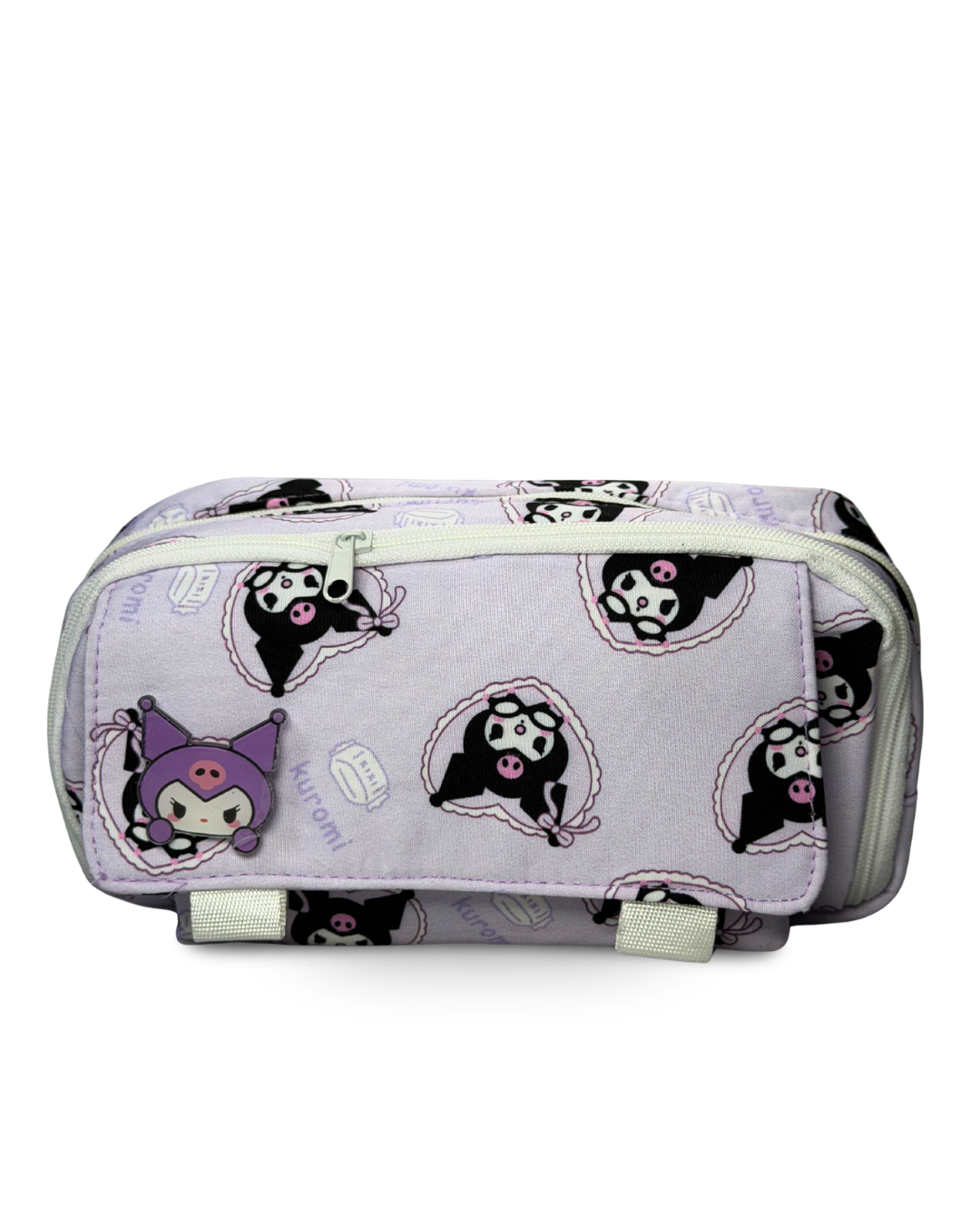 Cute Kawaii My Melody  Canvas Pencil Case – Multi-Compartment  Pouch for Girls | Pastel Pink