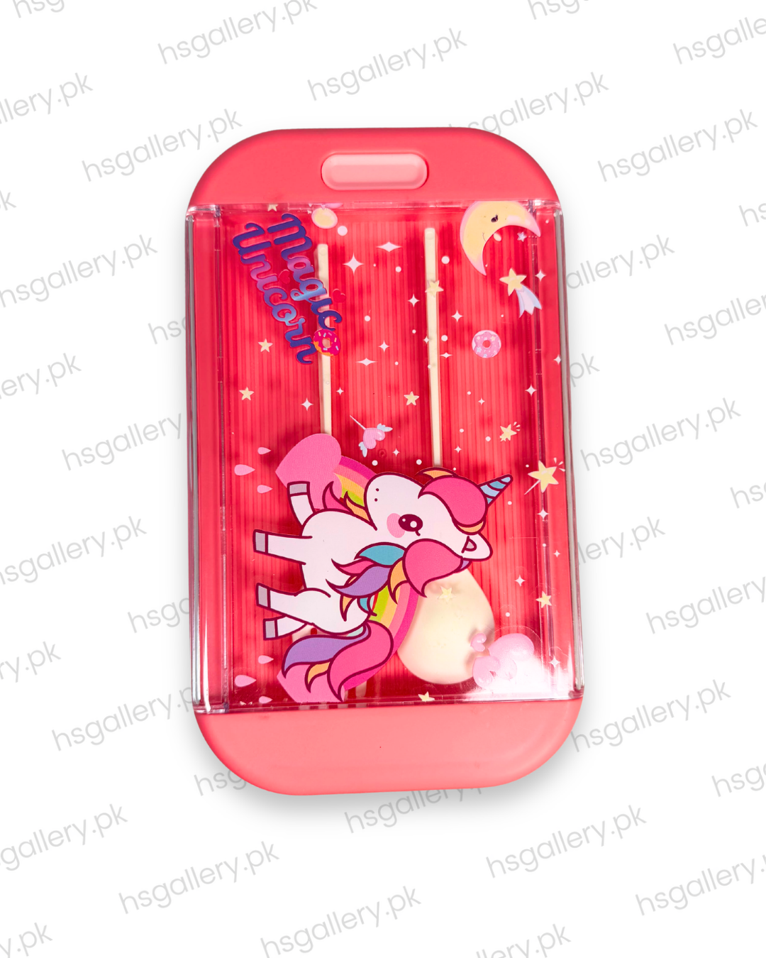 Cute Magic Unicorn 2-Compartment Bento Lunch Box with Cutlery
