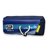 BRAVE Mountain Adventure Canvas Pencil Case with Toggle Lock – Multi-Layer Large Stationery Pouch | Yellow 6