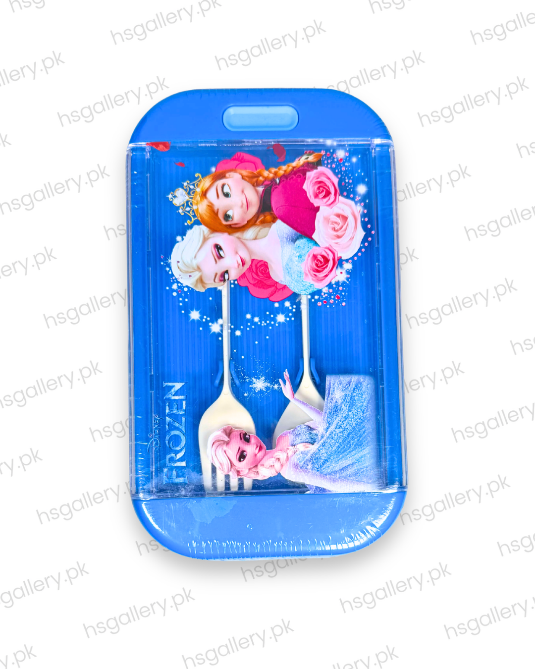 Disney Frozen 2-Compartment Bento Lunch Box with Cutlery