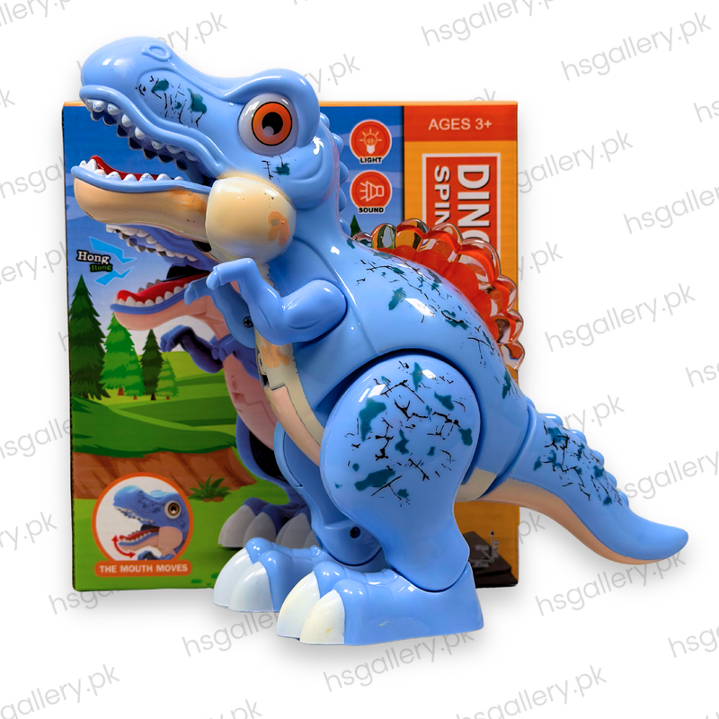 Interactive Electric Spinosaurus Dinosaur Toy with Lights & Roaring Sound