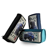 4x4 Offroad Bronco Truck 3D Embossed Pencil Case – Premium Large Capacity Pouch | Blue 5