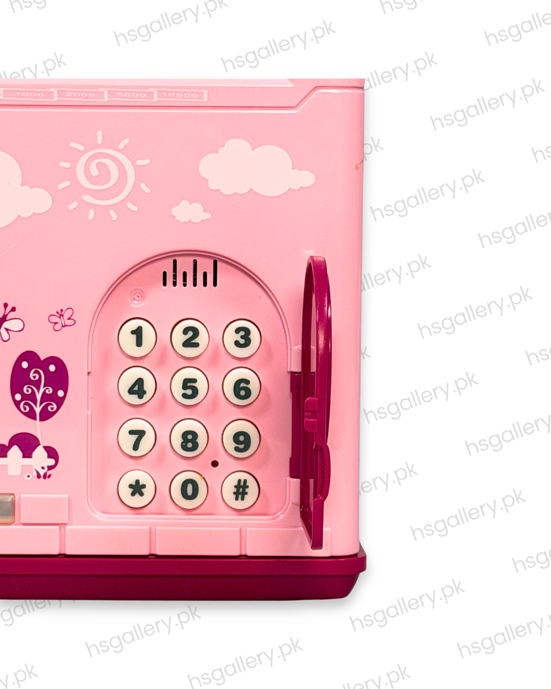 Secret House Electronic Password Piggy Bank Safe Box | PINK