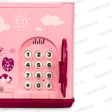 Secret House Electronic Password Piggy Bank Safe Box | PINK 3