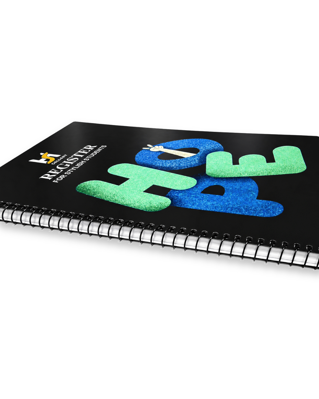 HS Gallery "HOPE" Spiral Bound Student Register / Notebook