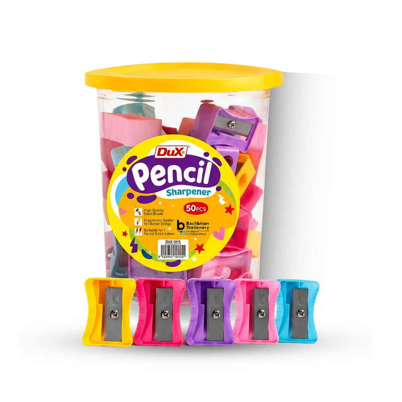Dux Pencil Sharpeners Jar of 50 Pcs